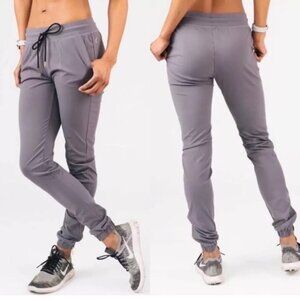 Zyia size XS Active Jogger Pants Activewear Athletic Grey Pull On